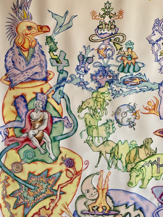 La destruction des animaux ( détail)