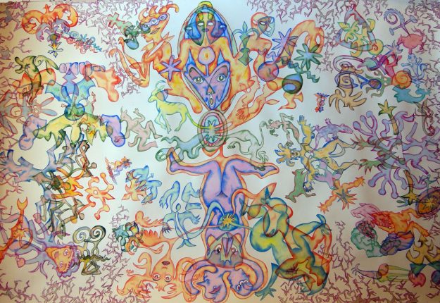 Tapis elfique ( envers )