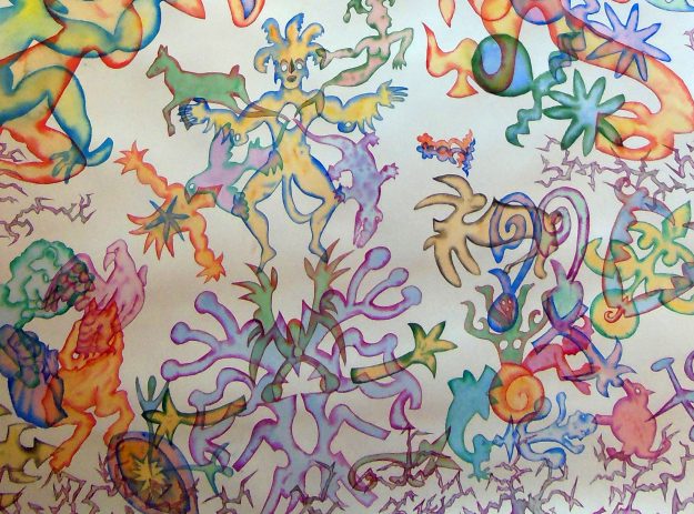 Tapis elfique ( détail )