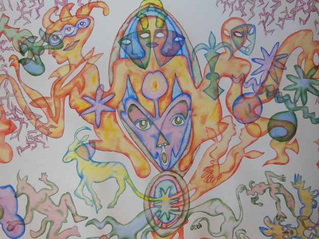 Tapis elfique ( détail )