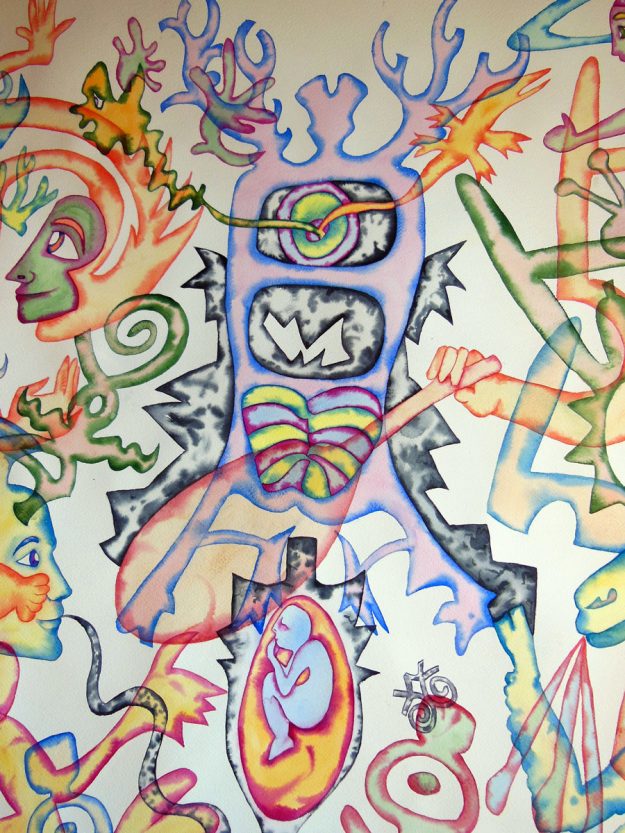 Alice et la brebis (détail)