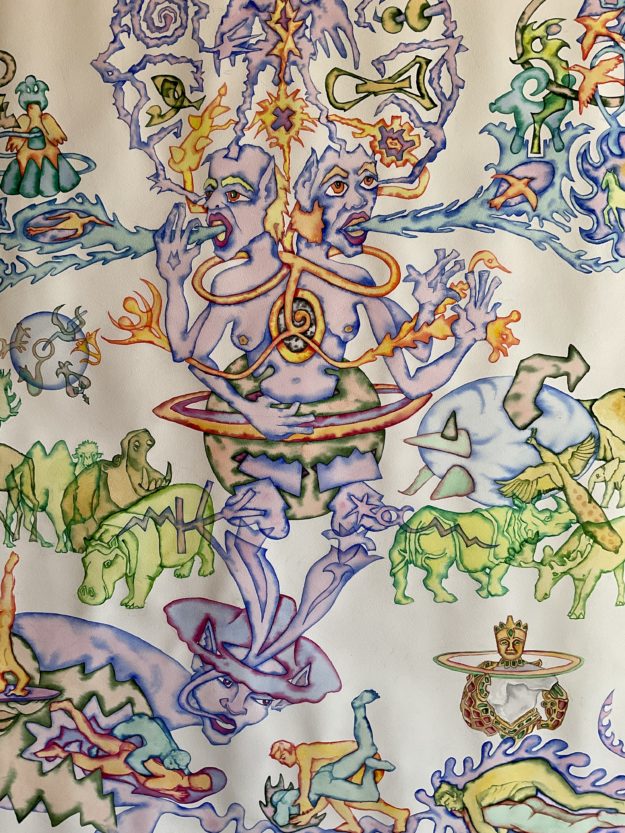 La destruction des animaux (détail)