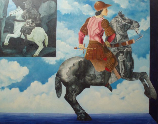 Cavalier (autoportrait)